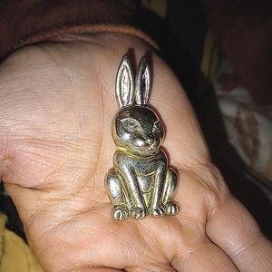 Rabbit brooch